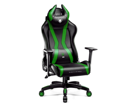 Fotel gamingowy DIABLO Chairs X-Horn 2.0 Normal Size czarno-zielony